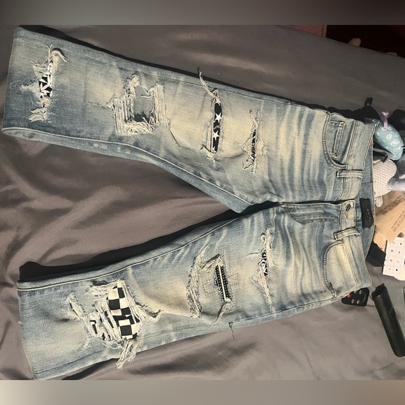 Amiri jeans for sale sz 28 classic denim - Picture 6 of 7